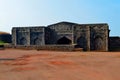 Outside view of Andhar Bavadi. Panhala Fort, Kolhapur, Maharashtra Royalty Free Stock Photo