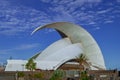 Outside view of Auditorio de Tenerife Adan Martin in Santa Cruz de Tenerife Royalty Free Stock Photo