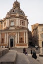 Church of Santa Maria di Loreto in Rome, Italy