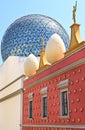 Outside view of Dali's Museum, Figueres