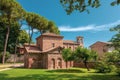 Ravenna, Italy - Outside View of the Galla Placidia Mausoleum UNESCO World Heritage