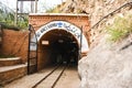 Outside view Khewra salt mine Royalty Free Stock Photo