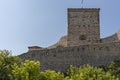 Outside view of Ruins of Historical Pirot Fortress, Serbia Royalty Free Stock Photo