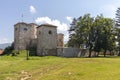 Outside view of Ruins of Historical Pirot Fortress, Serbia