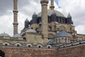 Outside view of Selimiye Mosque Built between 1569 and 1575 in city of Edirne, East Thrace, Turke Royalty Free Stock Photo