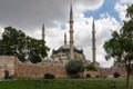 Outside view of Selimiye Mosque Built between 1569 and 1575 in city of Edirne, East Thrace, Turke Royalty Free Stock Photo