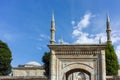 Outside view of Selimiye Mosque Built between 1569 and 1575 in city of Edirne, Turkey Royalty Free Stock Photo