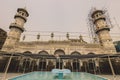 Outside View to the Mahabat Khan Mosque in Peshawar, Pakistan Royalty Free Stock Photo