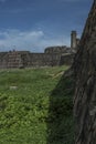 Outside view of the walls of the fort in Galle