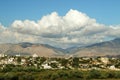 Outskirts of Saranda, south Albania Royalty Free Stock Photo