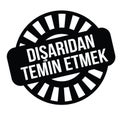 Outsource stamp in turkish