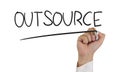 Outsource Concept