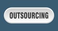outsourcing button Royalty Free Stock Photo