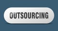 outsourcing button. outsourcing sign. key. push button. Royalty Free Stock Photo
