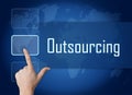Outsourcing Royalty Free Stock Photo