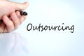 Outsourcing Concept