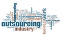 Outsourcing Royalty Free Stock Photo
