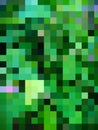 Outstanding abstract green background with computer designed squares