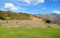 Outstanding archaeological Complex of Tipon, the Inca Agricultural Terraces Irrigated by Natural Spring, Peru