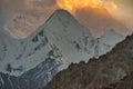 The outstanding beauty of the mountains of Karakoram, Pakistan is well known for its breathtaking sunsets