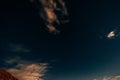 Outstanding starry sky at high altitude on the barren highlands of the Andes in Bolivia