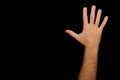 Outstretched hand Royalty Free Stock Photo
