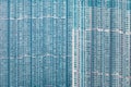 Outter wall of residential buildings, Hong Kong Royalty Free Stock Photo