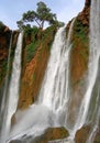 Ouzoud Falls Morocco , Cascades d` Ouzoud Maroc Royalty Free Stock Photo