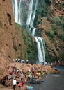 Ouzoud waterfall Royalty Free Stock Photo