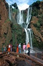 Ouzoud waterfall Royalty Free Stock Photo