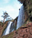 Ouzoud waterfalls,Beni Mellal, Morocco, Royalty Free Stock Photo
