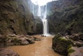 Ouzoud Waterfalls or Cascades d`Ouzoud in Morocco