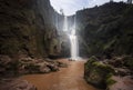 Ouzoud Waterfalls or Cascades d`Ouzoud in Morocco