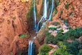 Ouzoud waterfalls in Grand Atlas village of Tanaghmeilt, Marrakesh, Morocco