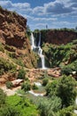 Ouzoud waterfalls in Morocco Royalty Free Stock Photo