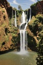 Ouzoud waterfalls in Morocco Royalty Free Stock Photo