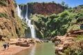 Ouzoud waterfalls in North Africa