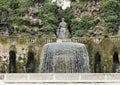 The Oval Fountain in the Villa d`Este