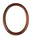 Oval photo-frame