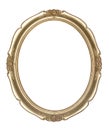 Oval photo frame (clipping path)