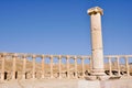 Oval Plaza at Jerash ruins (Jordan)