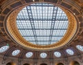 Oval reading room, national library, Paris, France