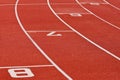 Oval Running Track Royalty Free Stock Photo