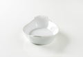 Oval White Ceramic Baking Dish Royalty Free Stock Photo