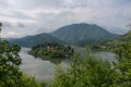 Ovcar-Kablar Gorge panorama, West Morava river Royalty Free Stock Photo