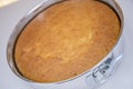 Oven baked yellow cake