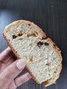 Oven fresh homemade raisin bread