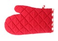 Oven gloves red