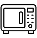 Oven Isolated Vector icon which can be easily modified or edit Royalty Free Stock Photo