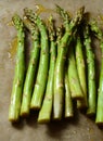 Oven roasted asparagus Royalty Free Stock Photo